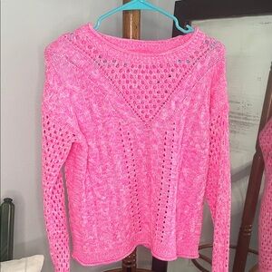 Lilly Pulitzer Neon Pink Knit Sweater
